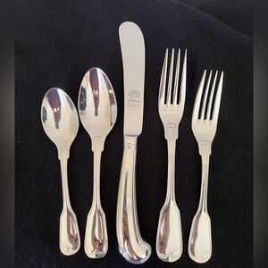 Reed Barton Monticello Stainless Flatware 5 Piece Place Setting Thomas Jefferson